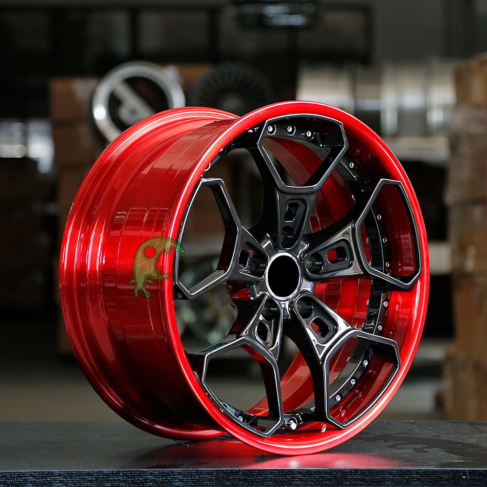 Speed Freak Customized Style Forged Wheel 2 Pieces Design Customization By T6061-T6 Aluminum Alloy