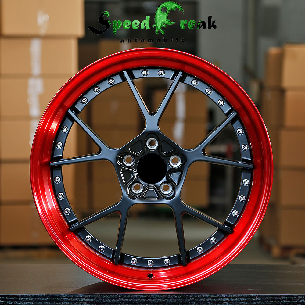 Speed Freak Customized Style Forged Wheel 2 Pieces Design Customization By T6061-T6 Aluminum Alloy