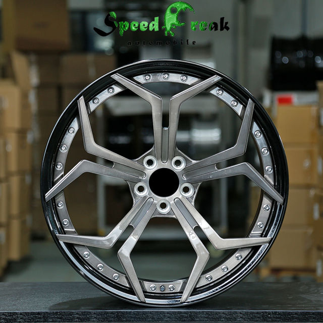 Speed Freak Customized Style Forged Wheel 2 Pieces Design Customization By T6061-T6 Aluminum Alloy