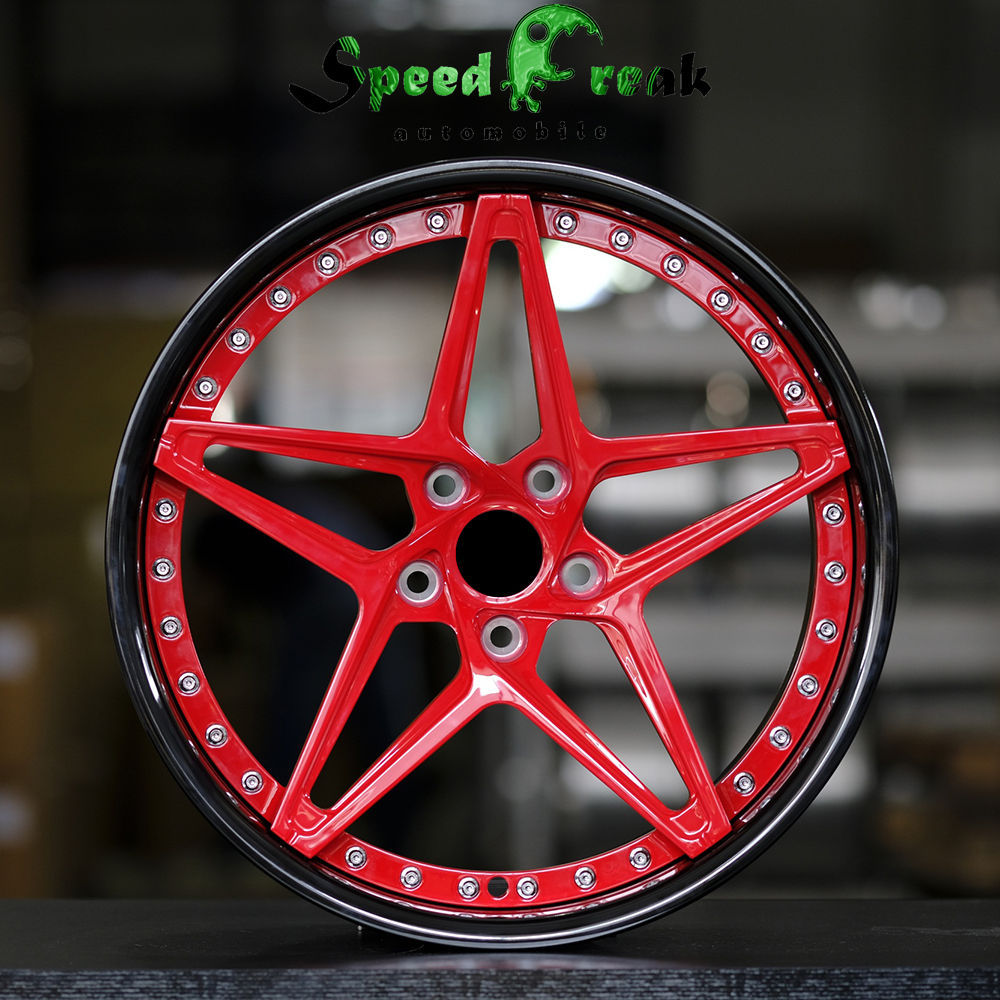 Speed Freak Customized Style Forged Wheel 2 Pieces Design Customization By T6061-T6 Aluminum Alloy