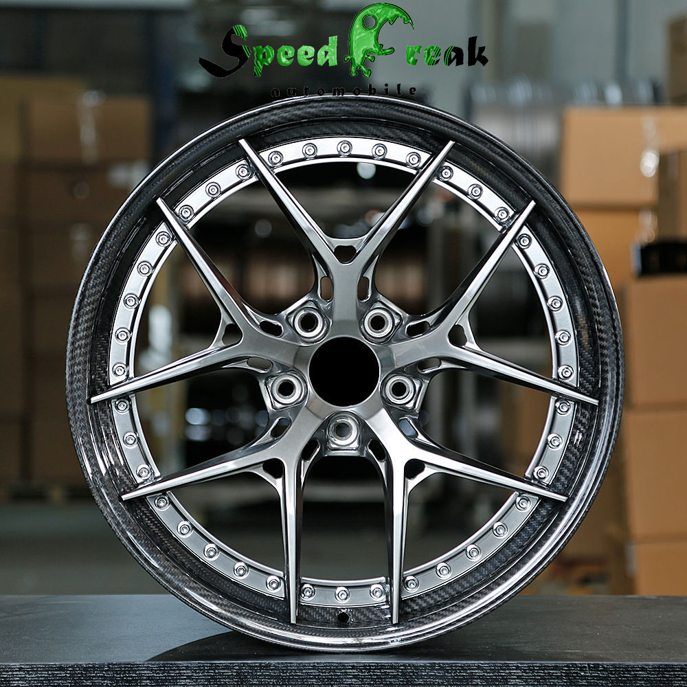 Speed Freak Customized Style Forged Wheel 2 Pieces Design Customization By T6061-T6 Aluminum Alloy