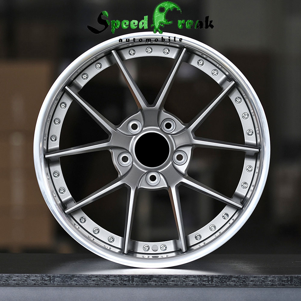 Speed Freak Customized Style Forged Wheel 2 Pieces Design Customization By T6061-T6 Aluminum Alloy