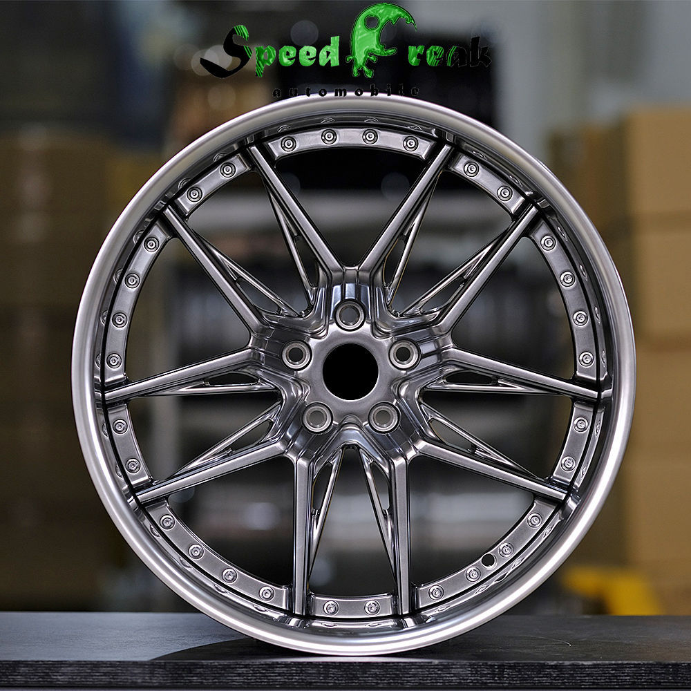 Speed Freak Customized Style Forged Wheel 2 Pieces Design Customization By T6061-T6 Aluminum Alloy
