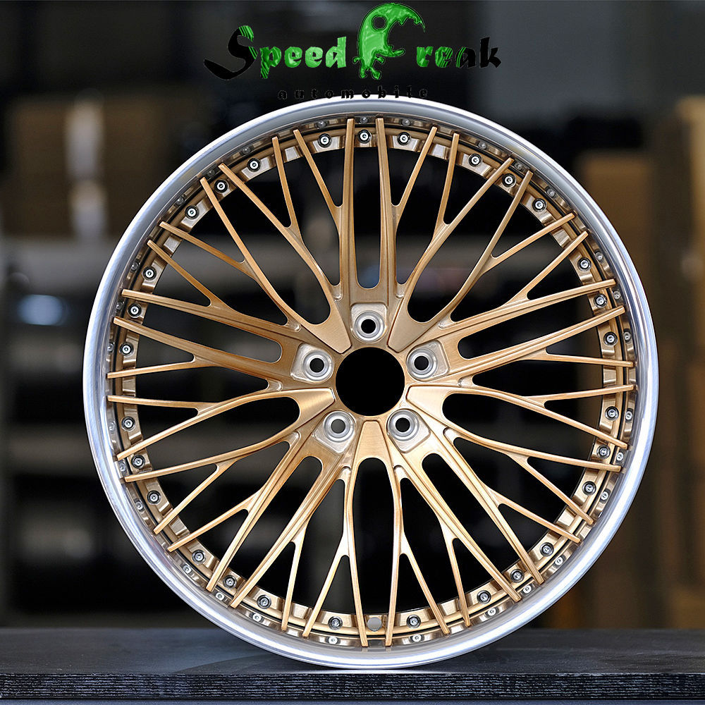 Speed Freak Customized Style Forged Wheel 2 Pieces Design Customization By T6061-T6 Aluminum Alloy