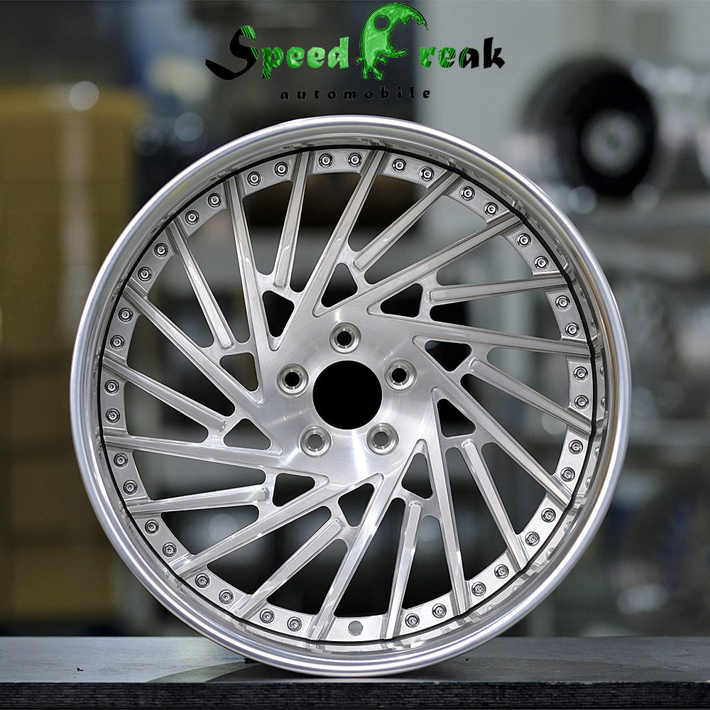 Speed Freak Customized Style Forged Wheel 2 Pieces Design Customization By T6061-T6 Aluminum Alloy