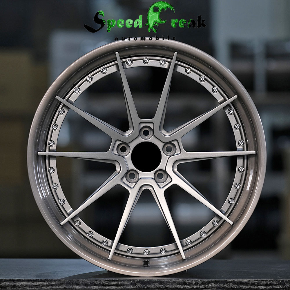 Speed Freak Customized Style Forged Wheel 2 Pieces Design Customization By T6061-T6 Aluminum Alloy