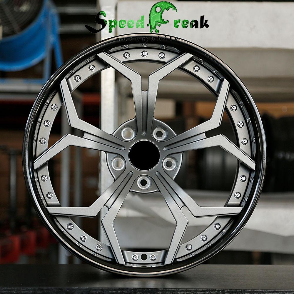 Speed Freak Customized Style Forged Wheel 2 Pieces Design Customization By T6061-T6 Aluminum Alloy