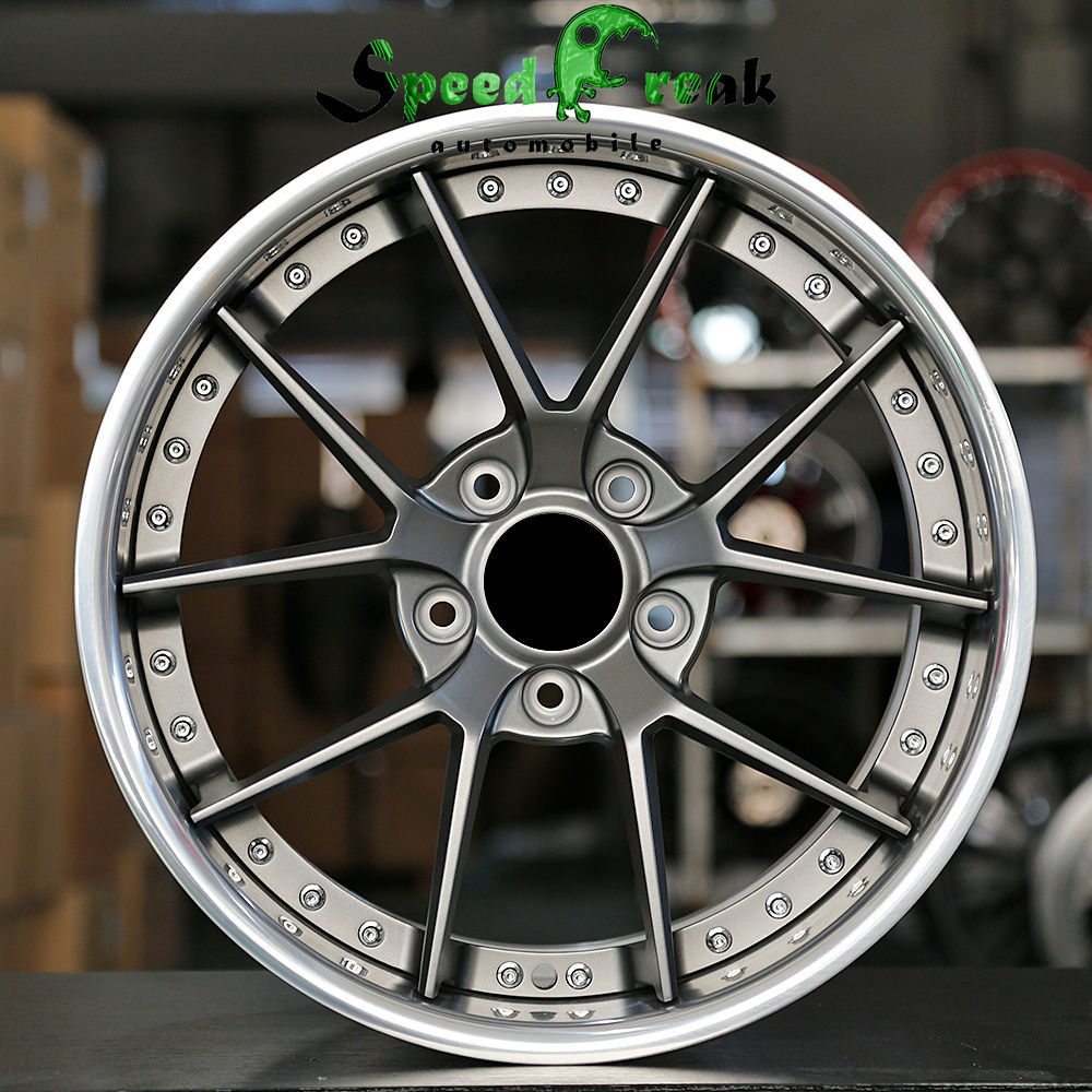 Speed Freak Customized Style Forged Wheel 2 Pieces Design Customization By T6061-T6 Aluminum Alloy