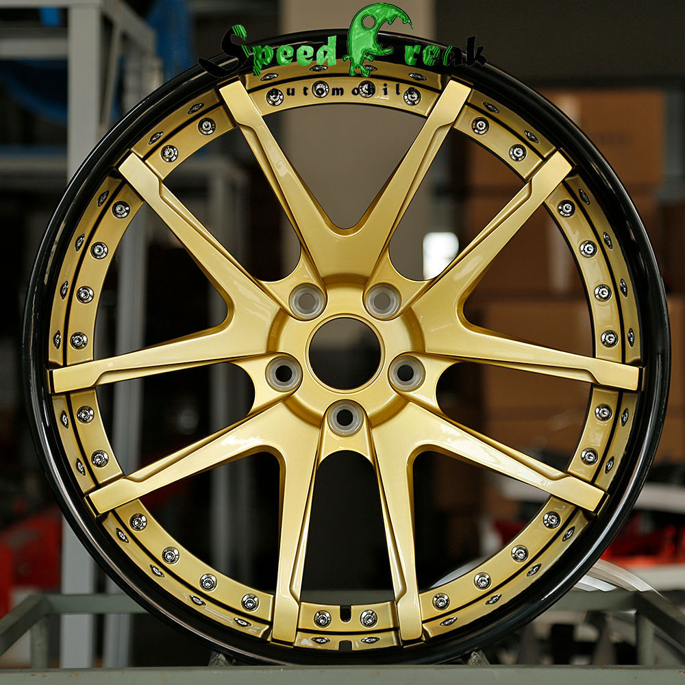 Speed Freak Customized Style Forged Wheel 2 Pieces Design Customization By T6061-T6 Aluminum Alloy