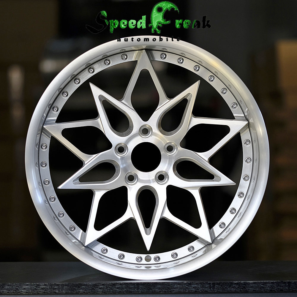 Speed Freak Customized Style Forged Wheel 2 Pieces Design Customization By T6061-T6 Aluminum Alloy