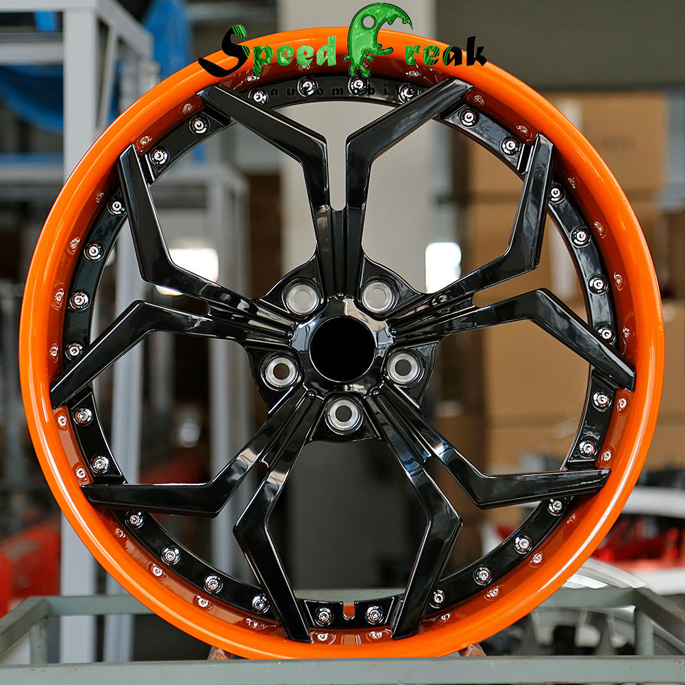 Speed Freak Customized Style Forged Wheel 2 Pieces Design Customization By T6061-T6 Aluminum Alloy