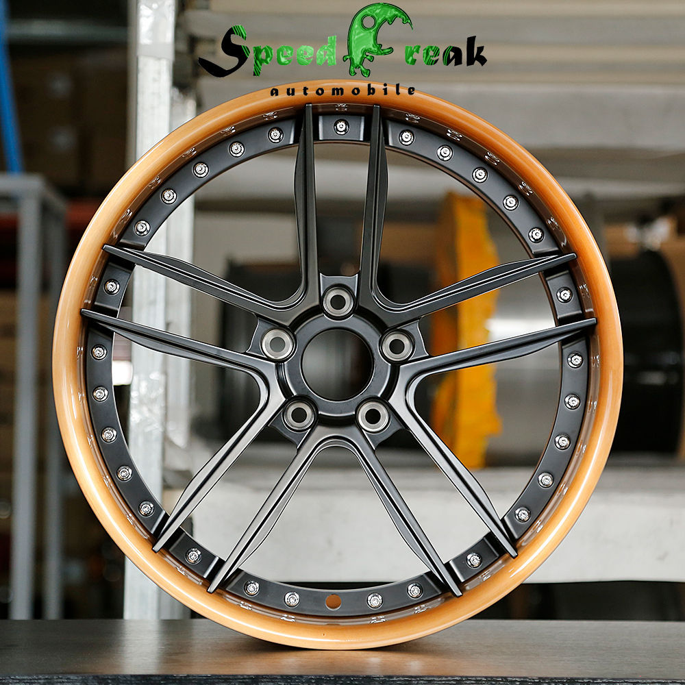 Speed Freak Customized Style Forged Wheel 2 Pieces Design Customization By T6061-T6 Aluminum Alloy