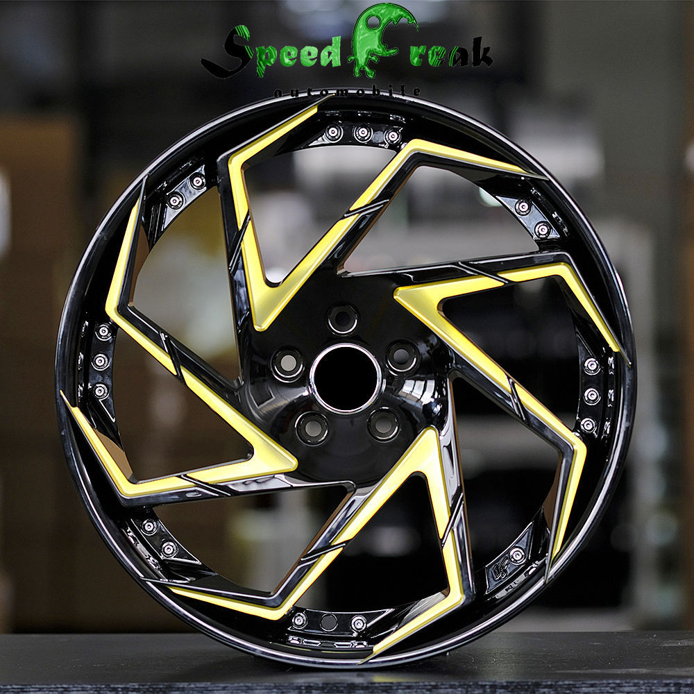 Speed Freak Customized Style Forged Wheel 2 Pieces Design Customization By T6061-T6 Aluminum Alloy