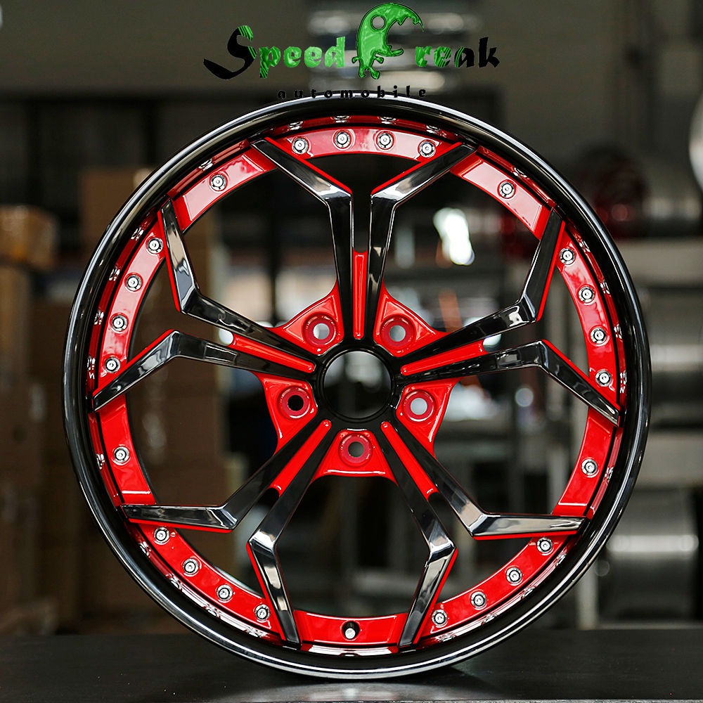 Speed Freak Customized Style Forged Wheel 2 Pieces Design Customization By T6061-T6 Aluminum Alloy