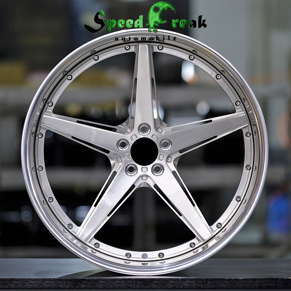 Speed Freak Customized Style Forged Wheel 2 Pieces Design Customization By T6061-T6 Aluminum Alloy