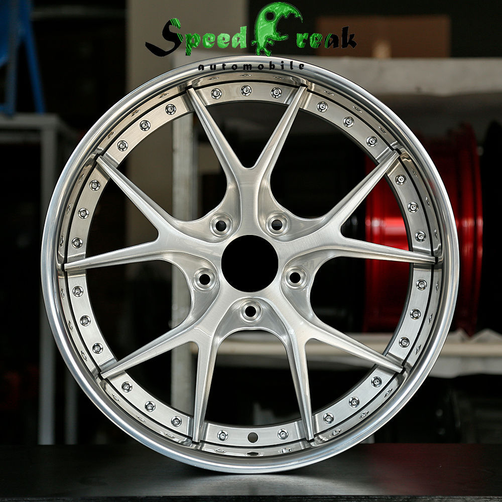 Speed Freak Customized Style Forged Wheel 2 Pieces Design Customization By T6061-T6 Aluminum Alloy