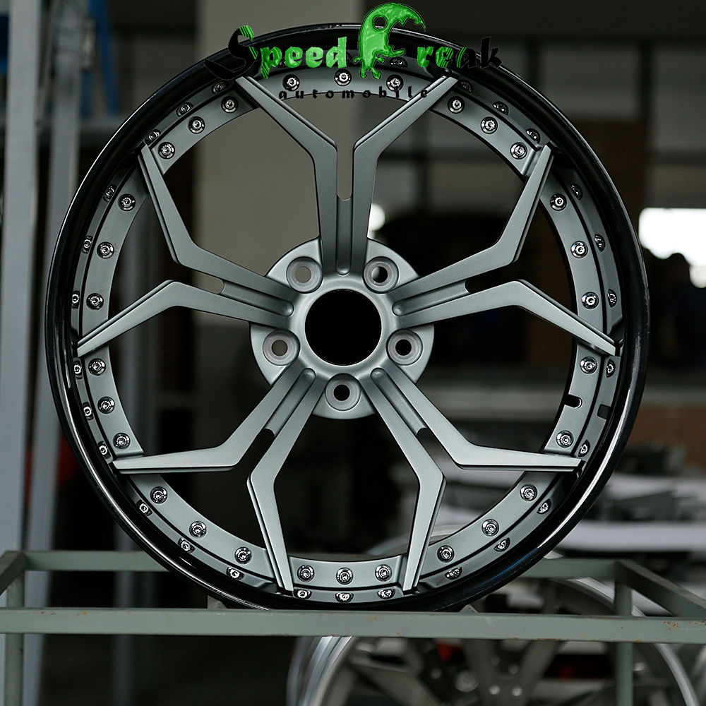 Speed Freak Customized Style Forged Wheel 2 Pieces Design Customization By T6061-T6 Aluminum Alloy