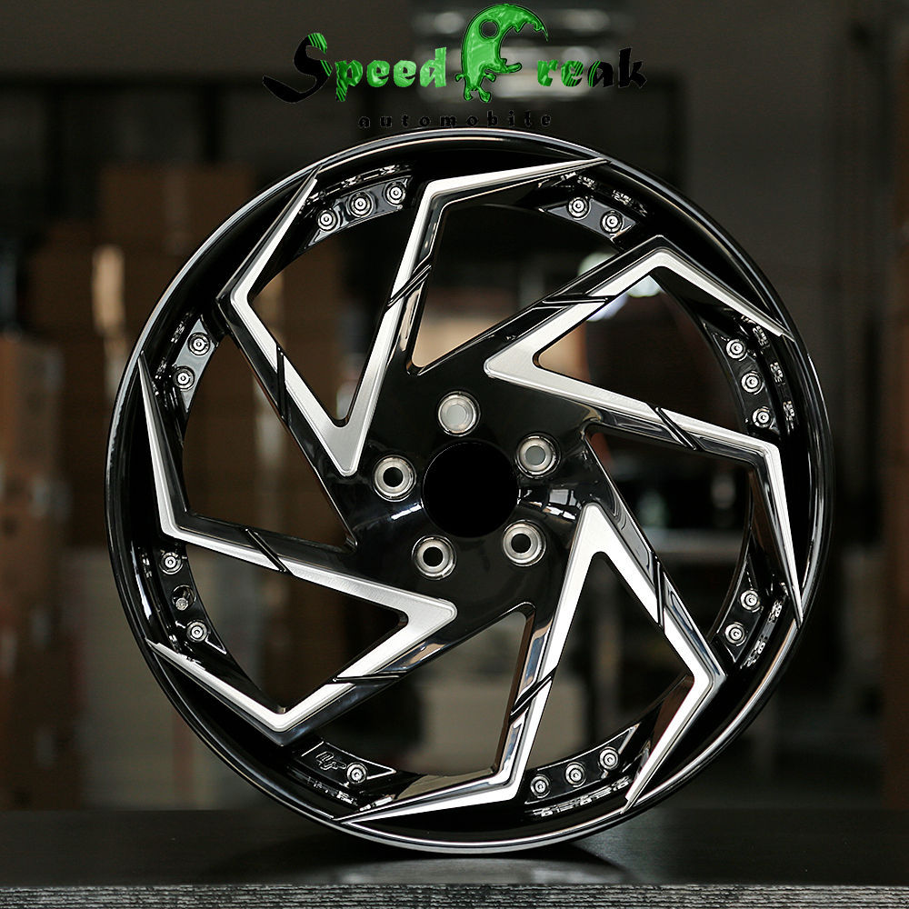 Speed Freak Customized Style Forged Wheel 2 Pieces Design Customization By T6061-T6 Aluminum Alloy