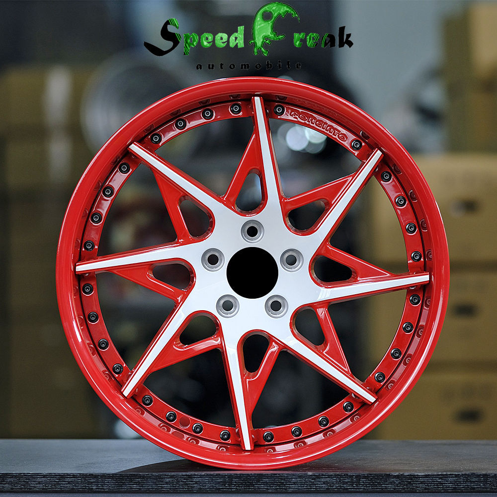Speed Freak Customized Style Forged Wheel 2 Pieces Design Customization By T6061-T6 Aluminum Alloy