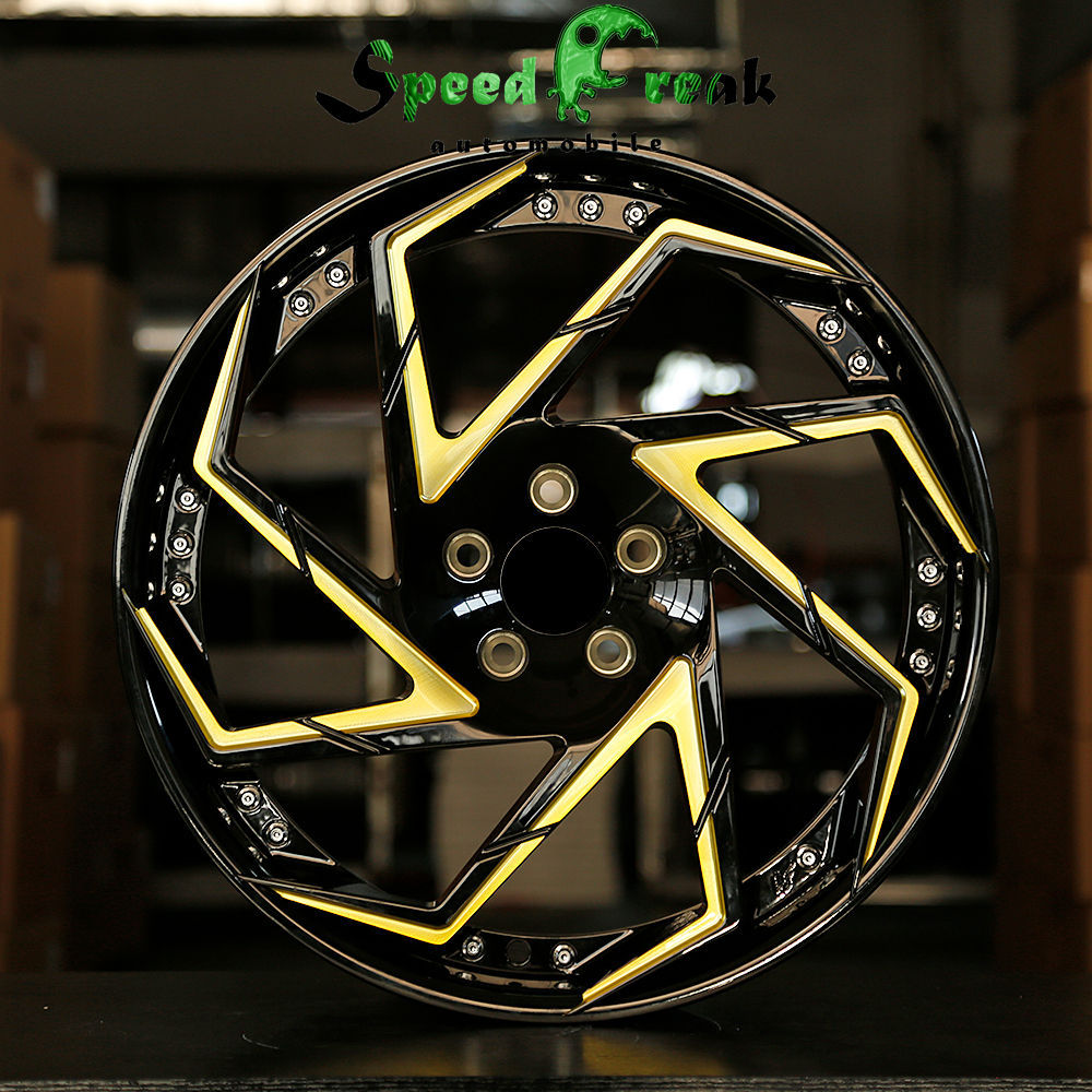 Speed Freak Customized Style Forged Wheel 2 Pieces Design Customization By T6061-T6 Aluminum Alloy