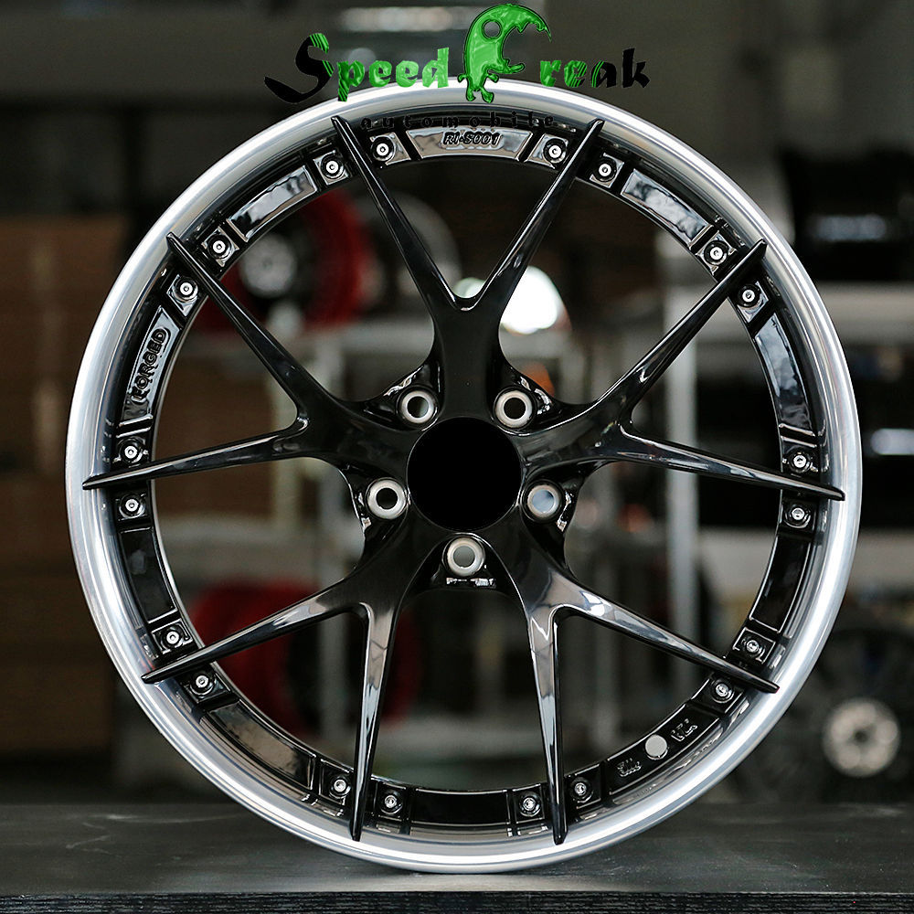 Speed Freak Customized Style Forged Wheel 2 Pieces Design Customization By T6061-T6 Aluminum Alloy