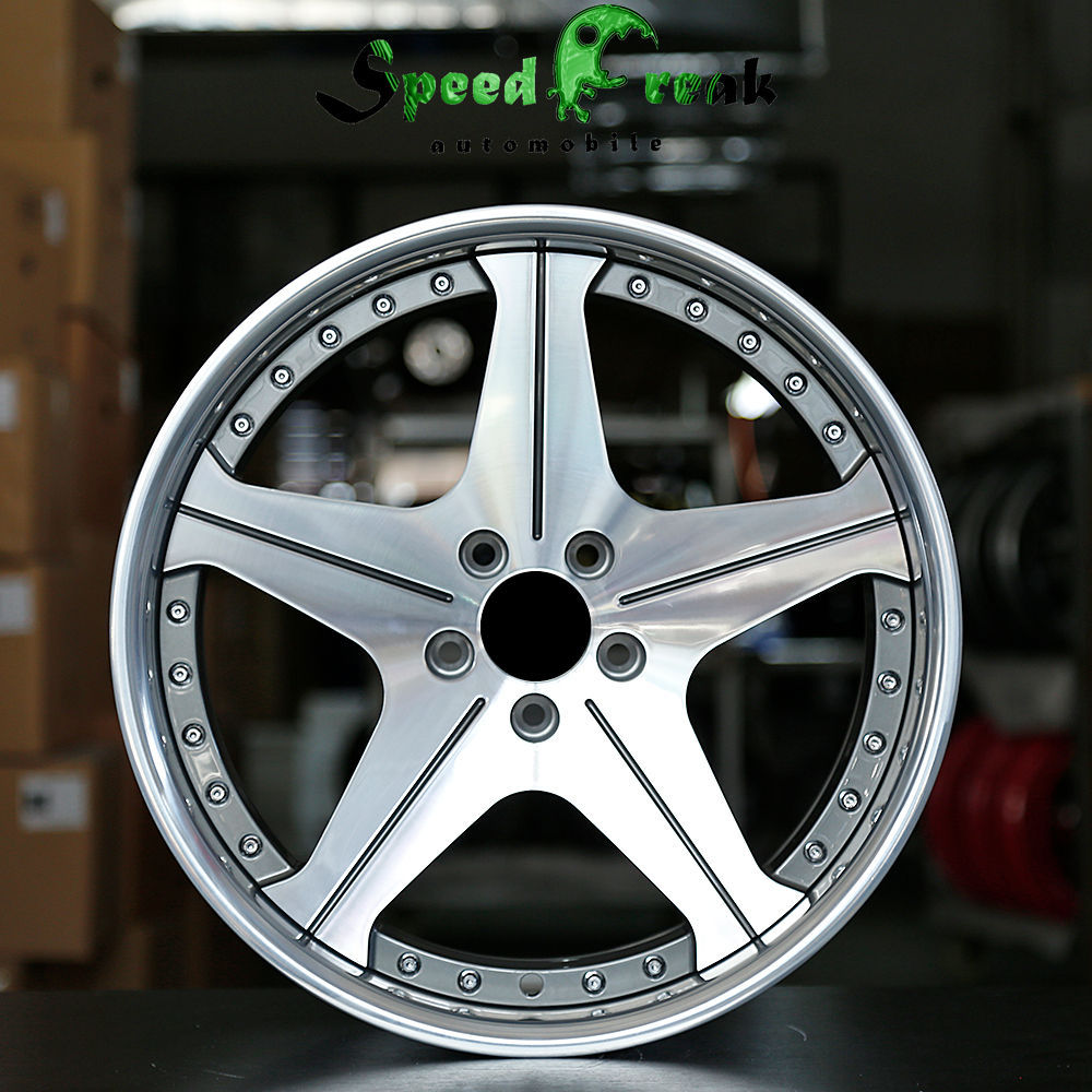 Speed Freak Customized Style Forged Wheel 2 Pieces Design Customization By T6061-T6 Aluminum Alloy