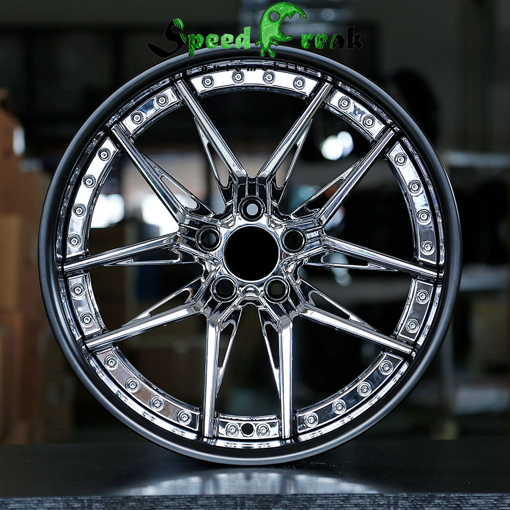 Speed Freak Customized Style Forged Wheel 2 Pieces Design Customization By T6061-T6 Aluminum Alloy