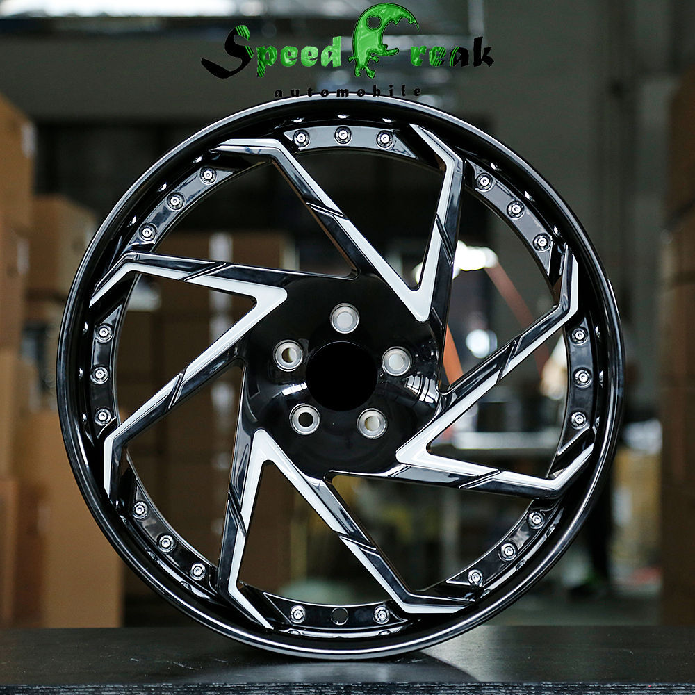 Speed Freak Customized Style Forged Wheel 2 Pieces Design Customization By T6061-T6 Aluminum Alloy
