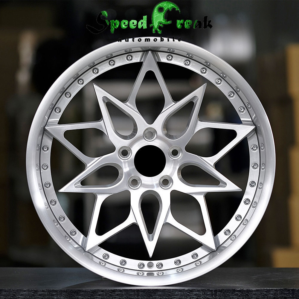 Speed Freak Customized Style Forged Wheel 2 Pieces Design Customization By T6061-T6 Aluminum Alloy