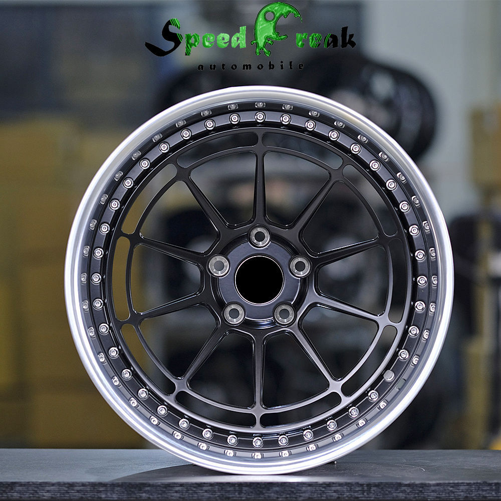 Speed Freak Customized Style Forged Wheel 2 Pieces Design Customization By T6061-T6 Aluminum Alloy