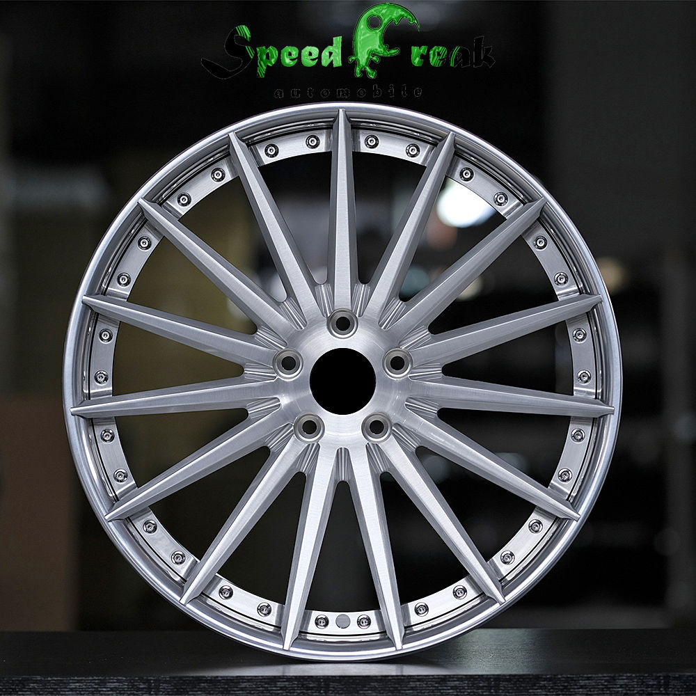 Speed Freak Customized Style Forged Wheel 2 Pieces Design Customization By T6061-T6 Aluminum Alloy