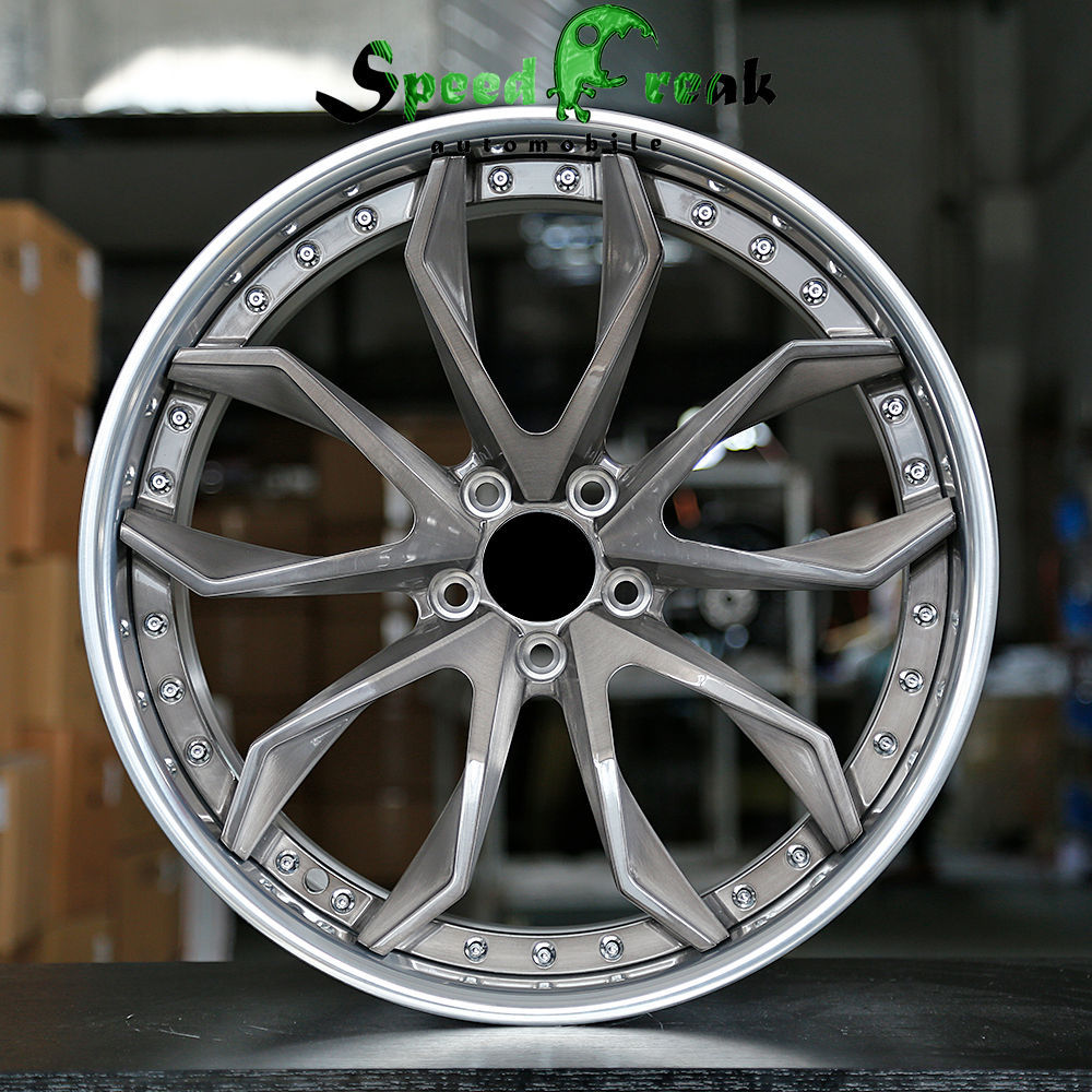 Speed Freak Customized Style Forged Wheel 2 Pieces Design Customization By T6061-T6 Aluminum Alloy