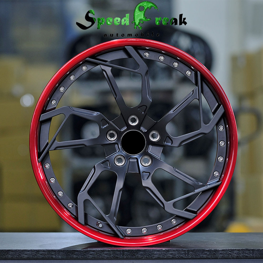 Speed Freak Customized Style Forged Wheel 2 Pieces Design Customization By T6061-T6 Aluminum Alloy