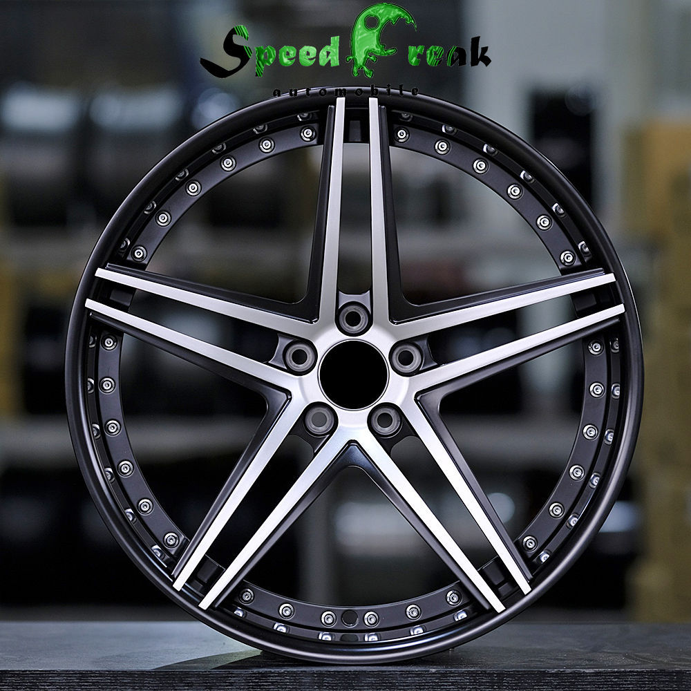 Speed Freak Customized Style Forged Wheel 2 Pieces Design Customization By T6061-T6 Aluminum Alloy