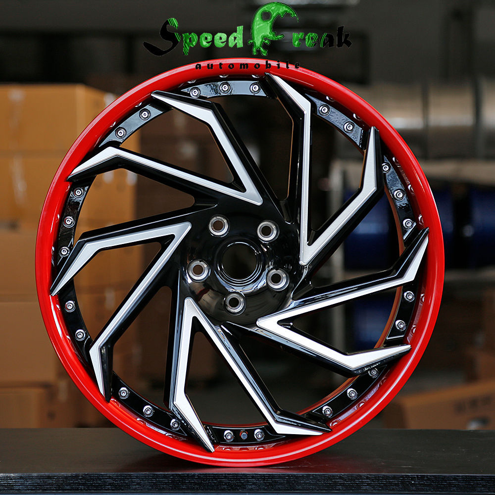 Speed Freak Customized Style Forged Wheel 2 Pieces Design Customization By T6061-T6 Aluminum Alloy