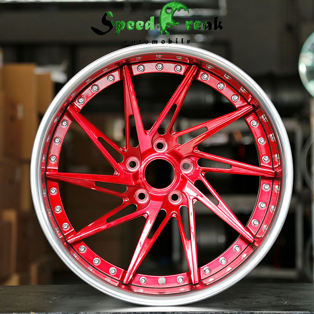 Speed Freak Customized Style Forged Wheel 2 Pieces Design Customization By T6061-T6 Aluminum Alloy
