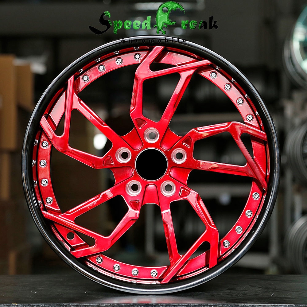 Speed Freak Customized Style Forged Wheel 2 Pieces Design Customization By T6061-T6 Aluminum Alloy