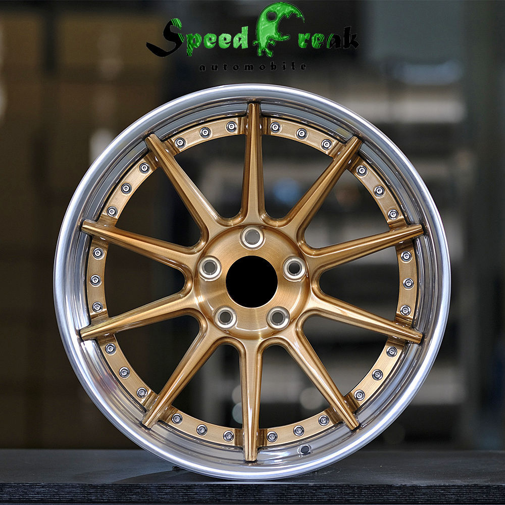 Speed Freak Customized Style Forged Wheel 2 Pieces Design Customization By T6061-T6 Aluminum Alloy