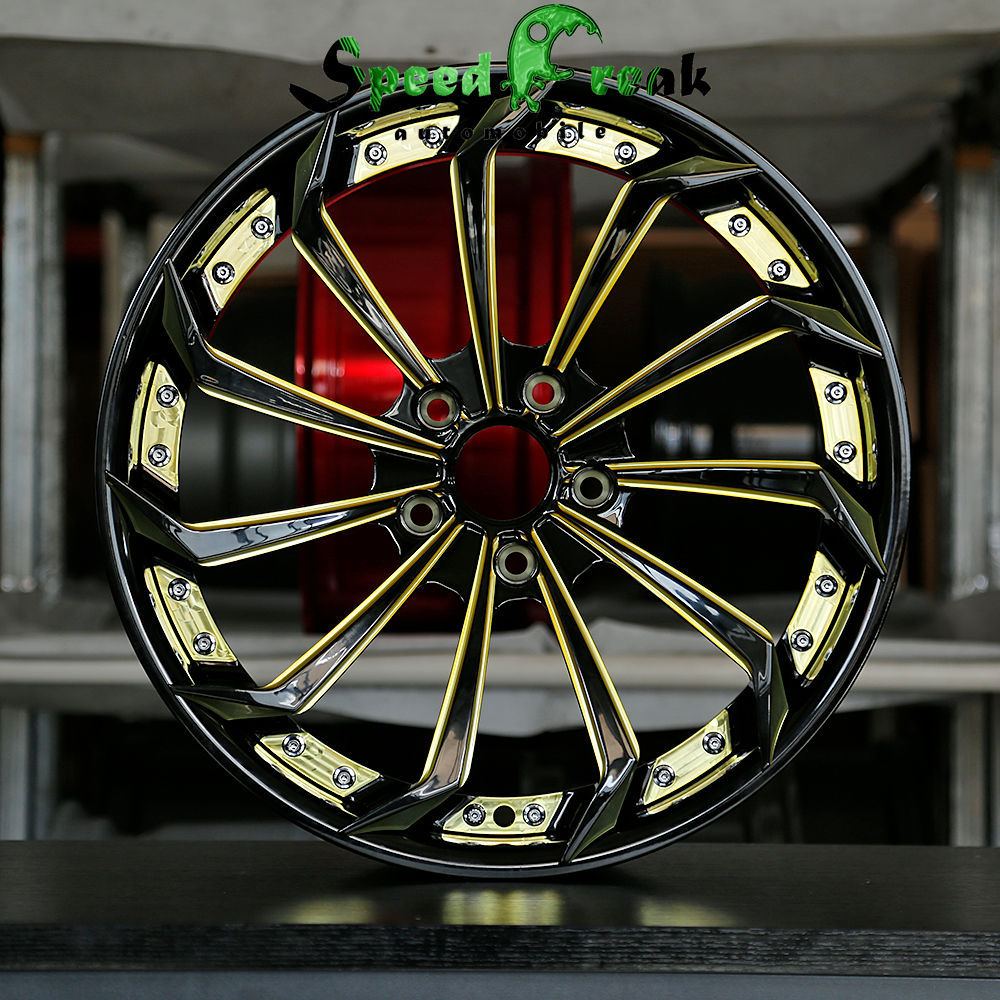 Speed Freak Customized Style Forged Wheel 2 Pieces Design Customization By T6061-T6 Aluminum Alloy
