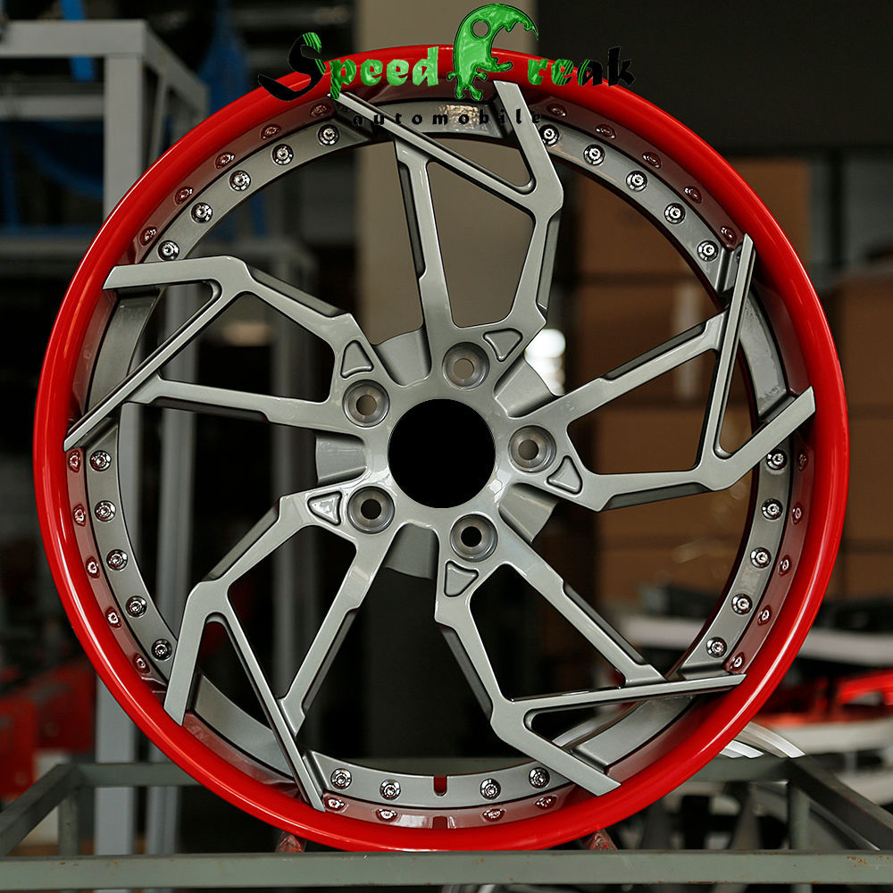 Speed Freak Customized Style Forged Wheel 2 Pieces Design Customization By T6061-T6 Aluminum Alloy