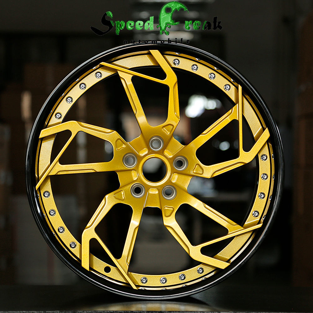 Speed Freak Customized Style Forged Wheel 2 Pieces Design Customization By T6061-T6 Aluminum Alloy