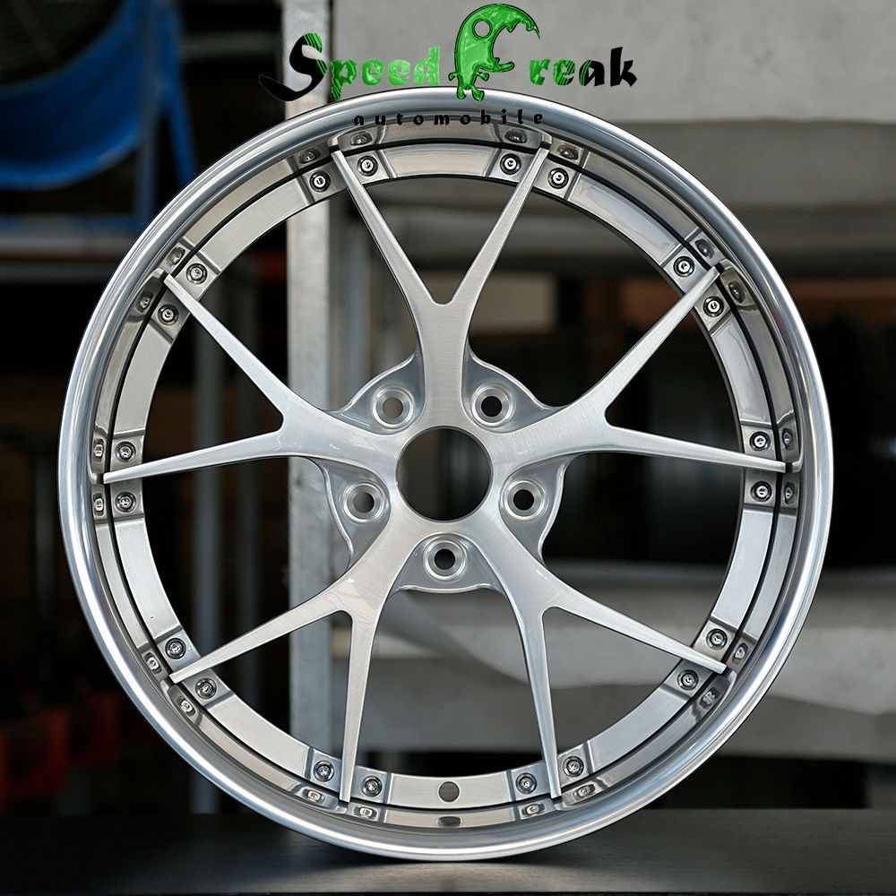 Speed Freak Customized Style Forged Wheel 2 Pieces Design Customization By T6061-T6 Aluminum Alloy