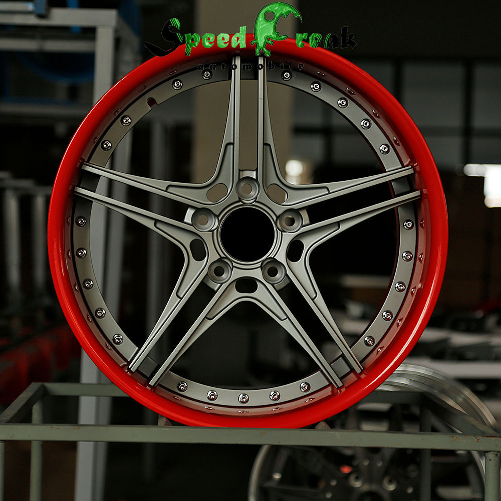 Speed Freak Customized Style Forged Wheel 2 Pieces Design Customization By T6061-T6 Aluminum Alloy