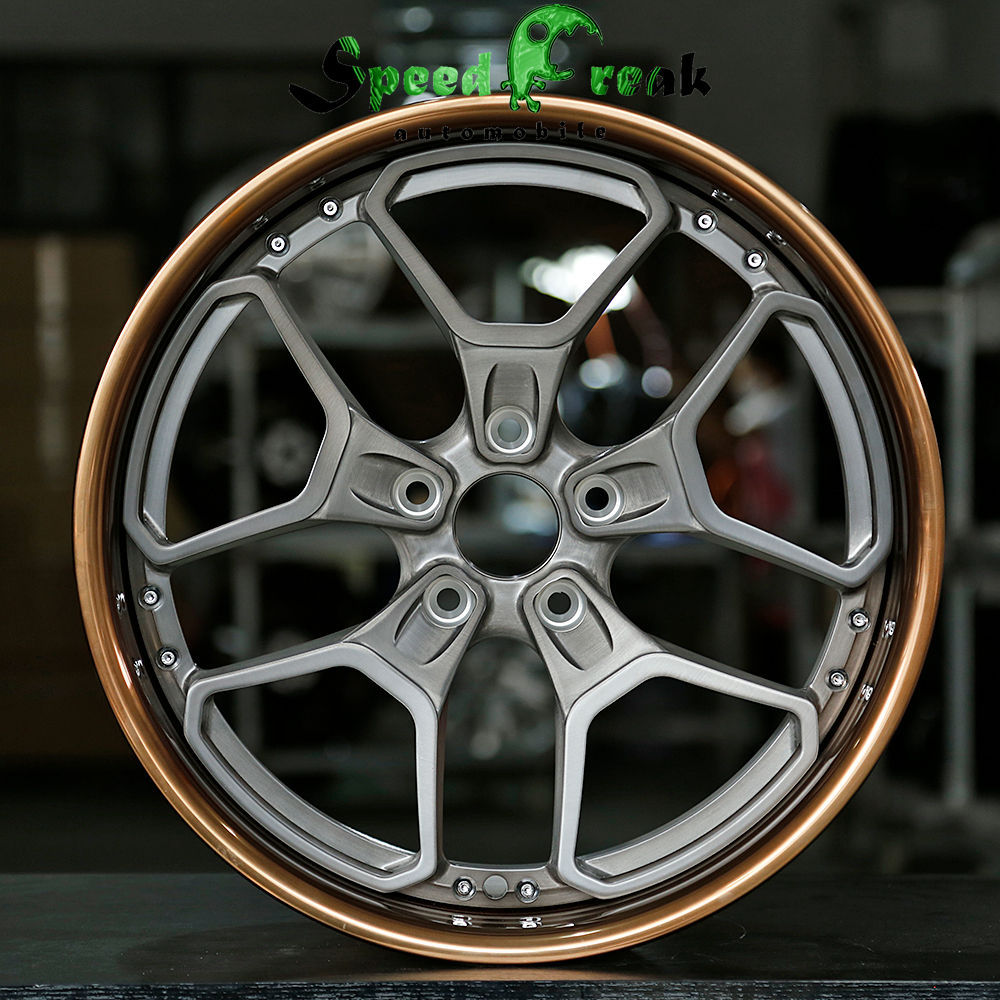 Speed Freak Customized Style Forged Wheel 2 Pieces Design Customization By T6061-T6 Aluminum Alloy