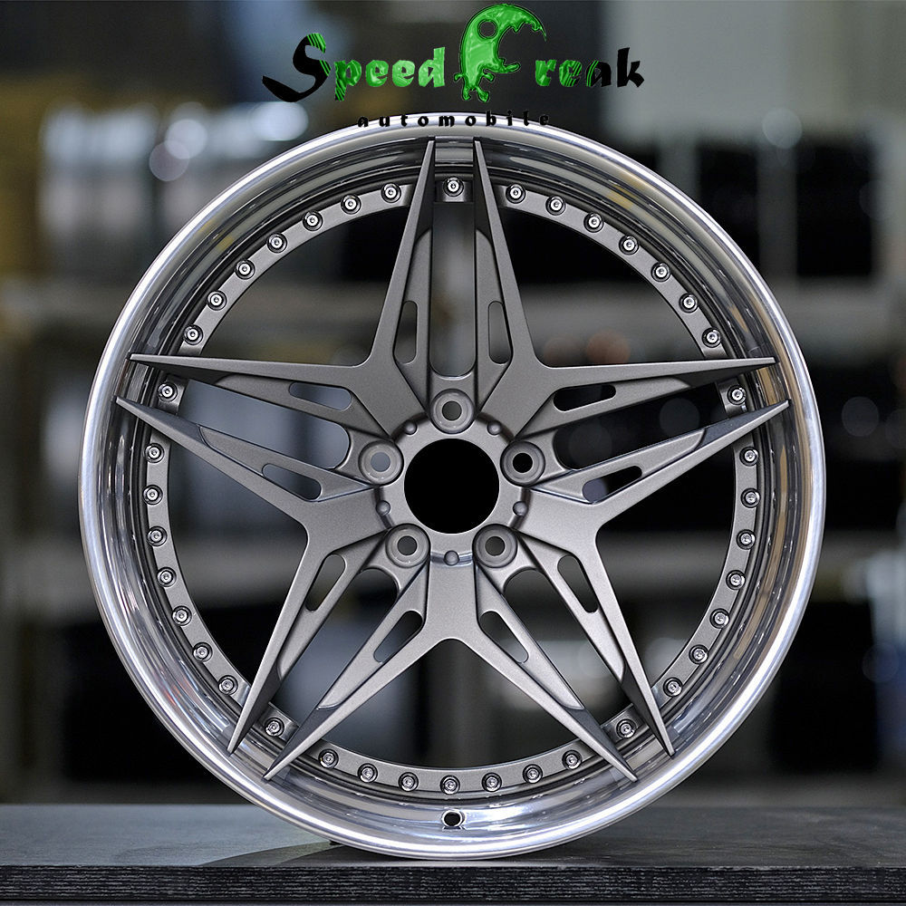 Speed Freak Customized Style Forged Wheel 2 Pieces Design Customization By T6061-T6 Aluminum Alloy