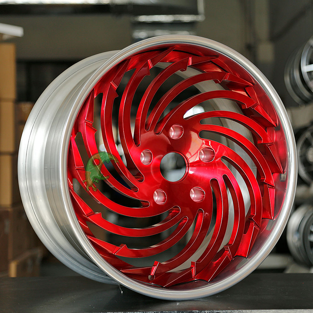 Speed Freak Customized Style Forged Wheel 2 Pieces Design Customization By T6061-T6 Aluminum Alloy
