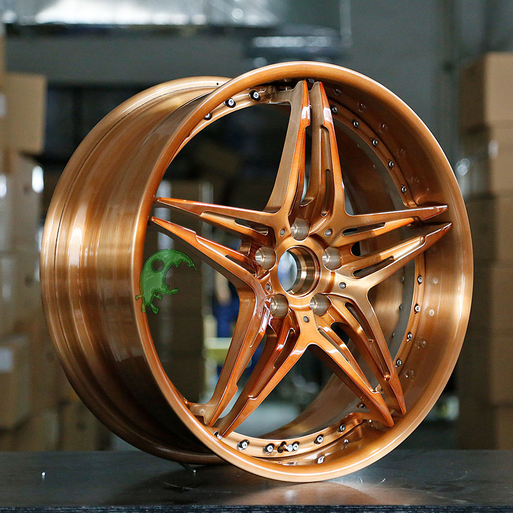 Speed Freak Customized Style Forged Wheel 2 Pieces Design Customization By T6061-T6 Aluminum Alloy