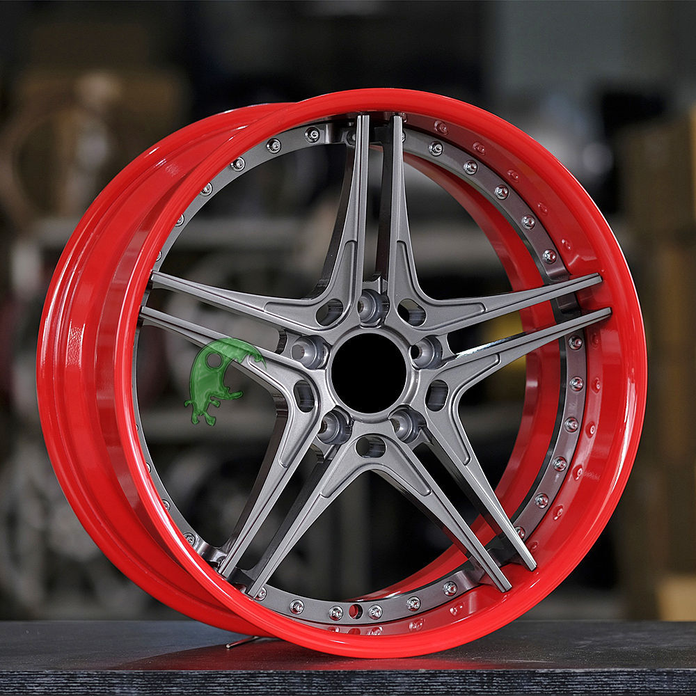 Speed Freak Customized Style Forged Wheel 2 Pieces Design Customization By T6061-T6 Aluminum Alloy