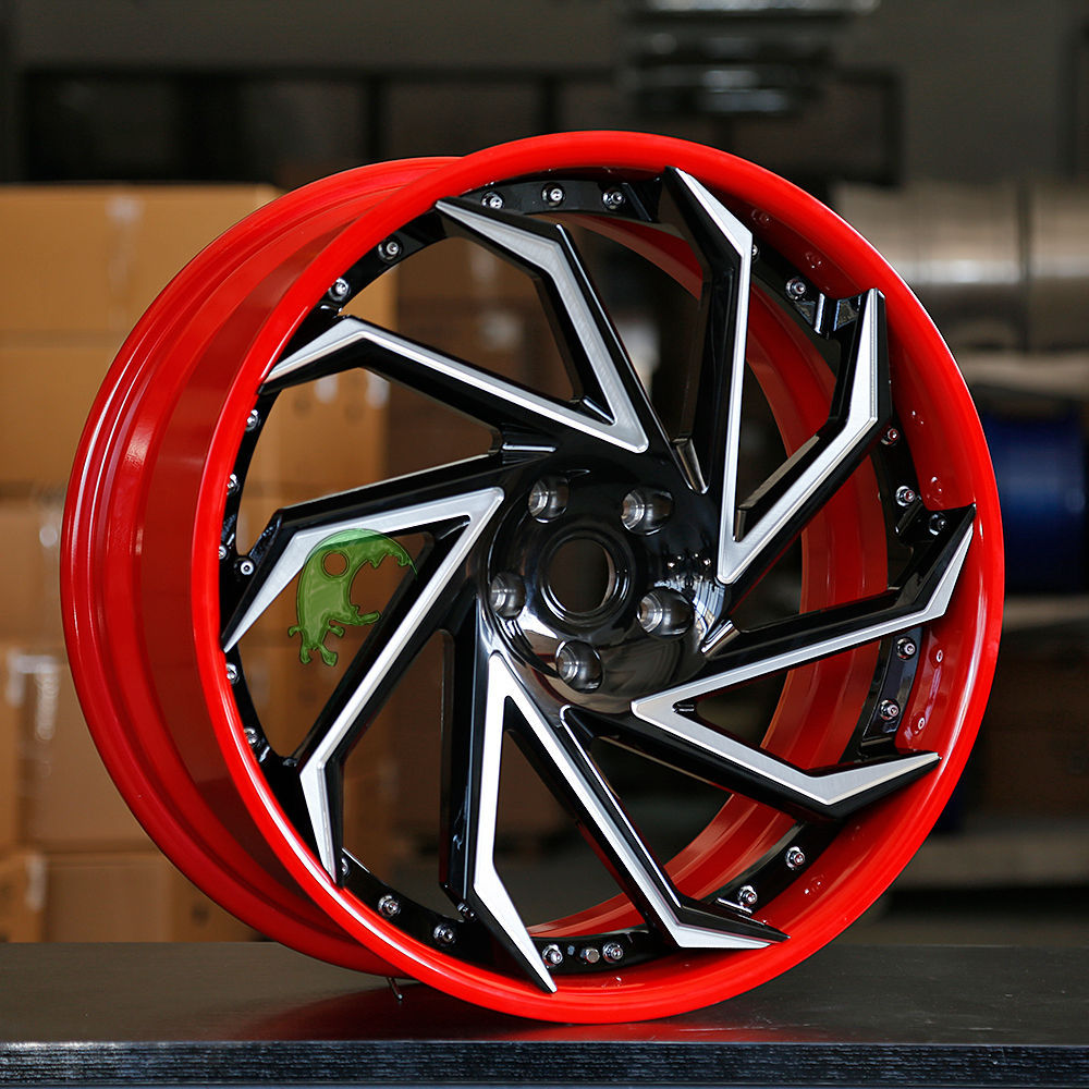 Speed Freak Customized Style Forged Wheel 2 Pieces Design Customization By T6061-T6 Aluminum Alloy