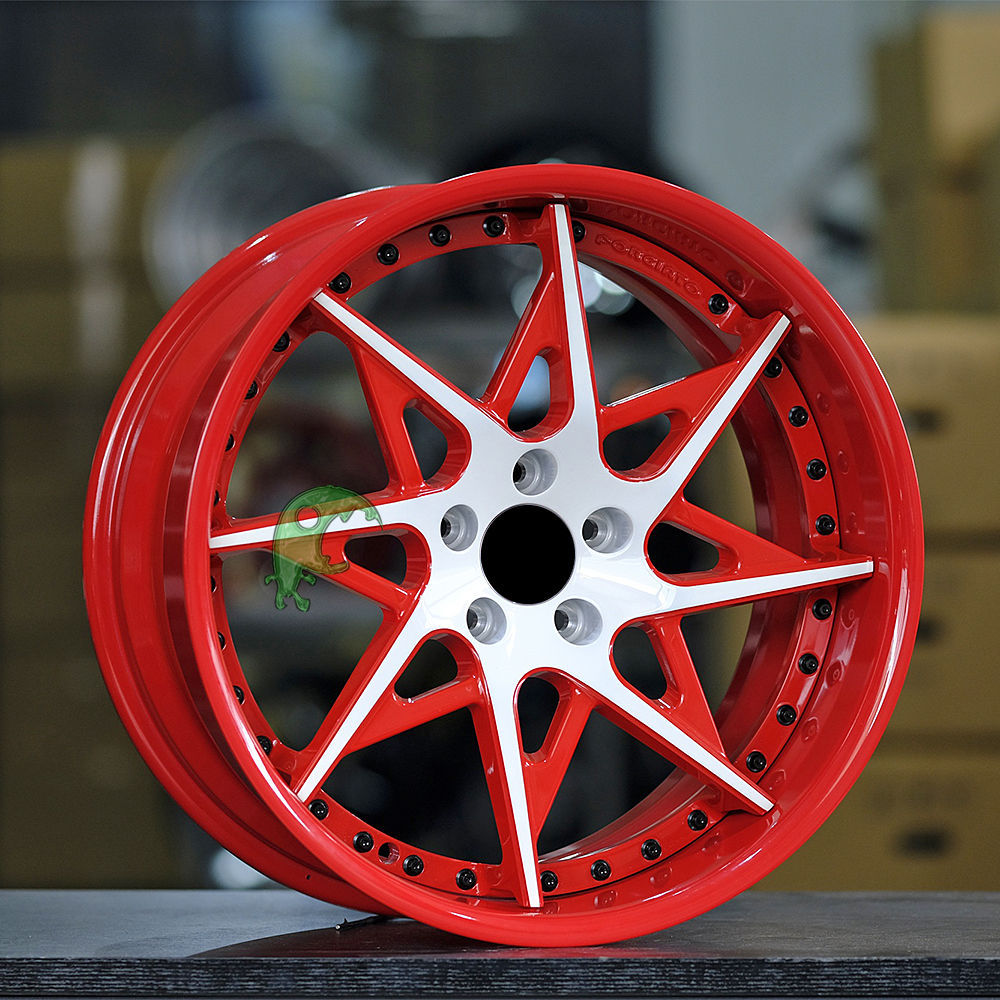 Speed Freak Customized Style Forged Wheel 2 Pieces Design Customization By T6061-T6 Aluminum Alloy